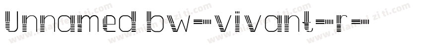 Unnamed bw-vivant-r字体转换